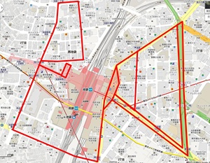 アドトラックLED車 池袋ルート